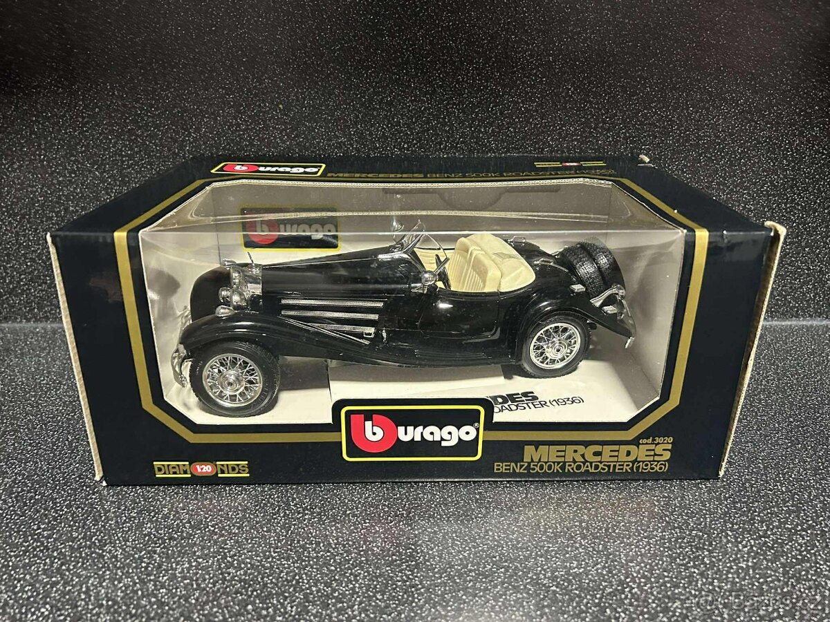 Mercedes 500K Roadster (1936) 1:18