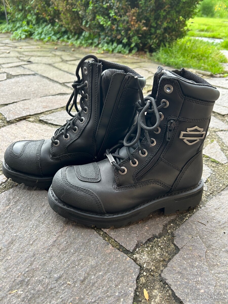 Harley Davidson motorkářské boty dámské vel.38