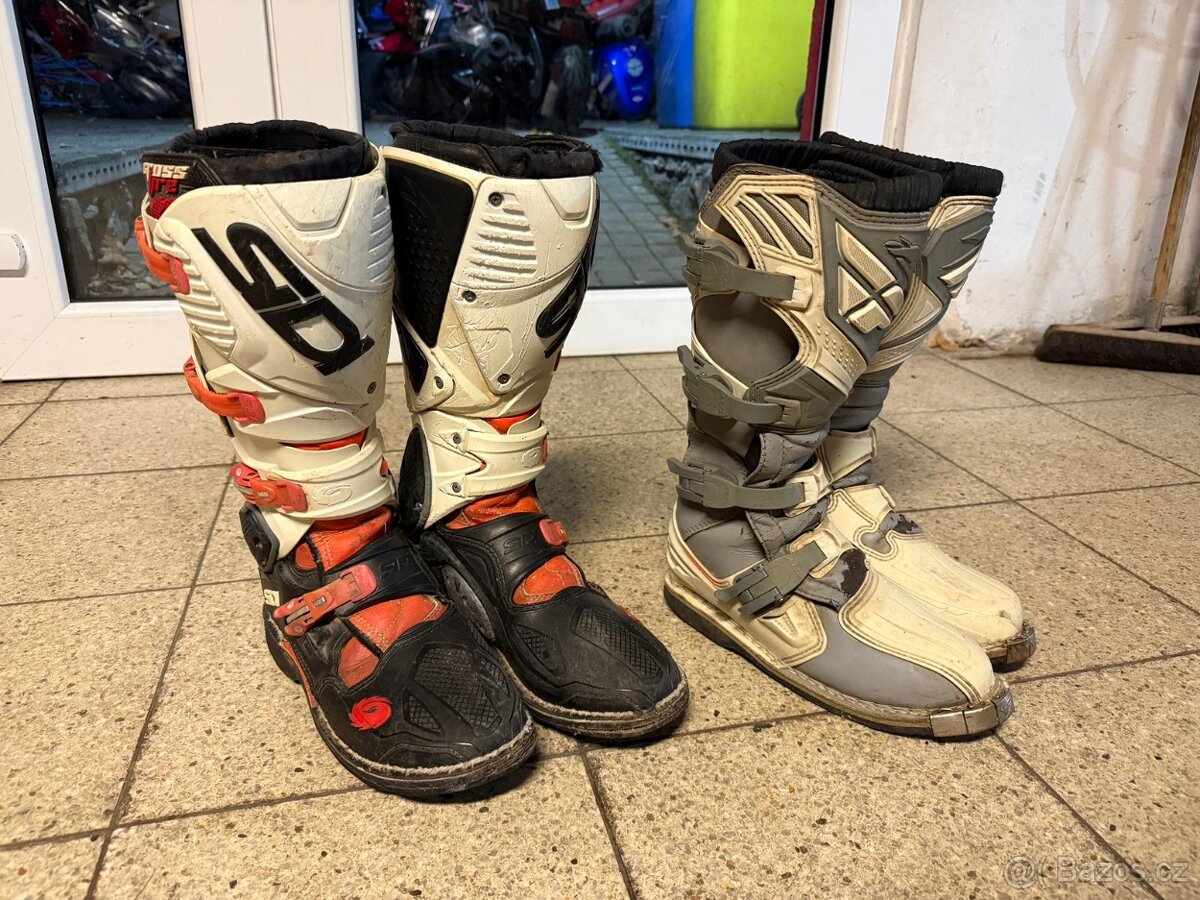 Endurové motocrossové boty