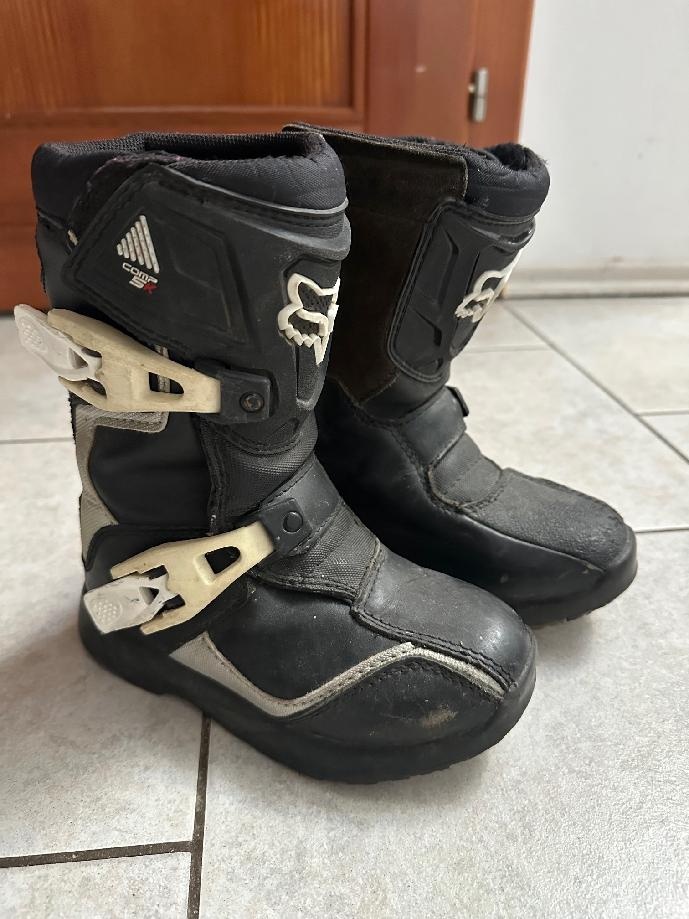 Motorkářské boty Fox, vel. 30-31