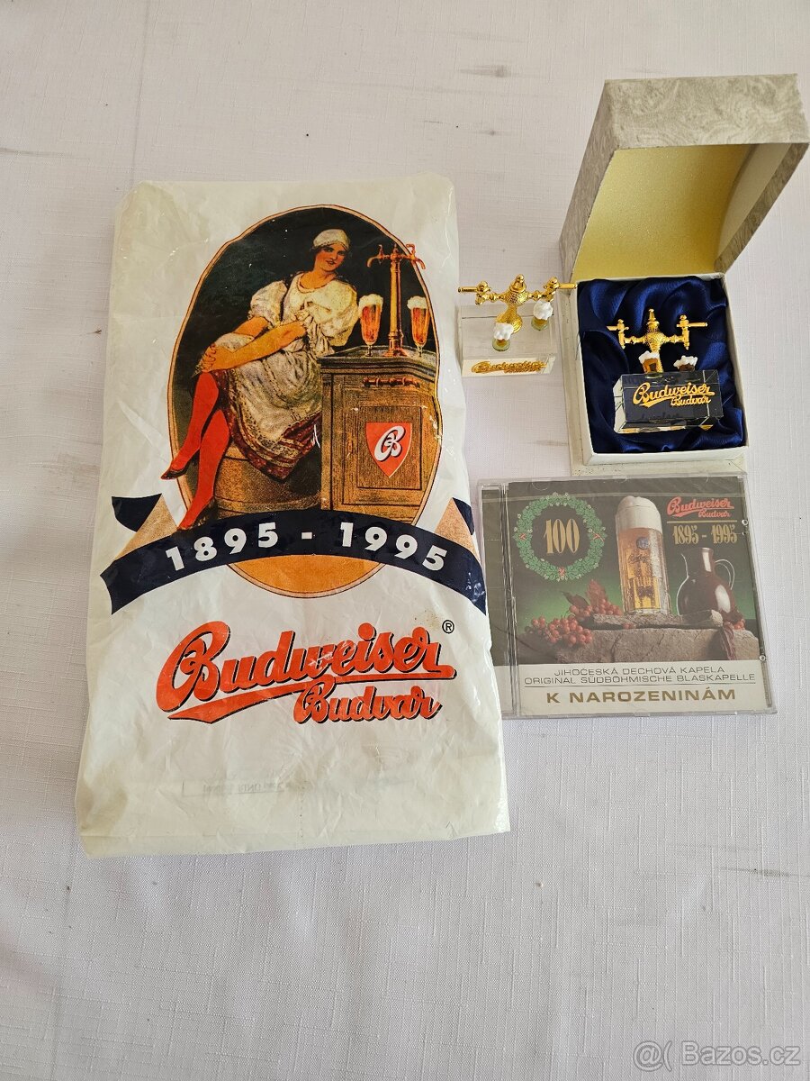 Reklamní předměty BUDVAR 100 let