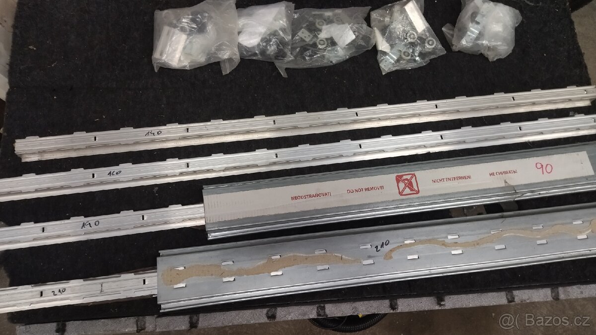 Jap kolejnice včetně příslušenství