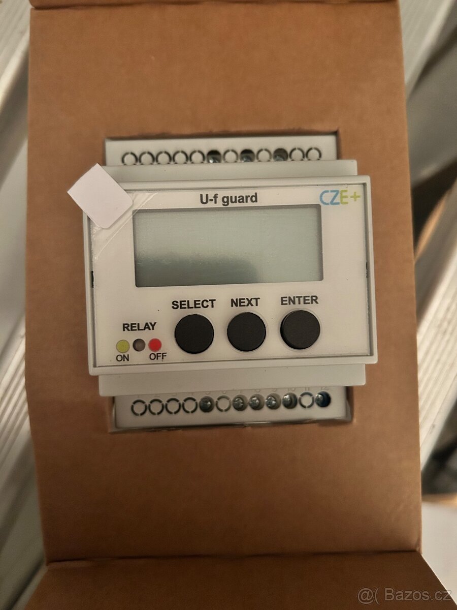 Napěťová a frekvenční ochrana U-f guard se vstupem HDO