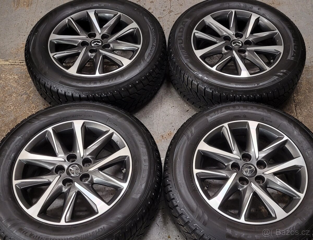 Mazda CX5 Facelift,17' alu disky, zimní pneu,TPMS senzory
