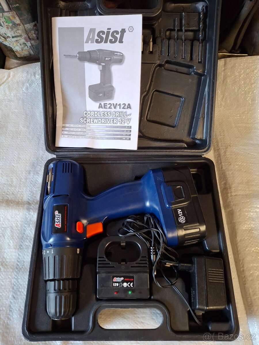 Aku vrtačka ASIST AE2V12V