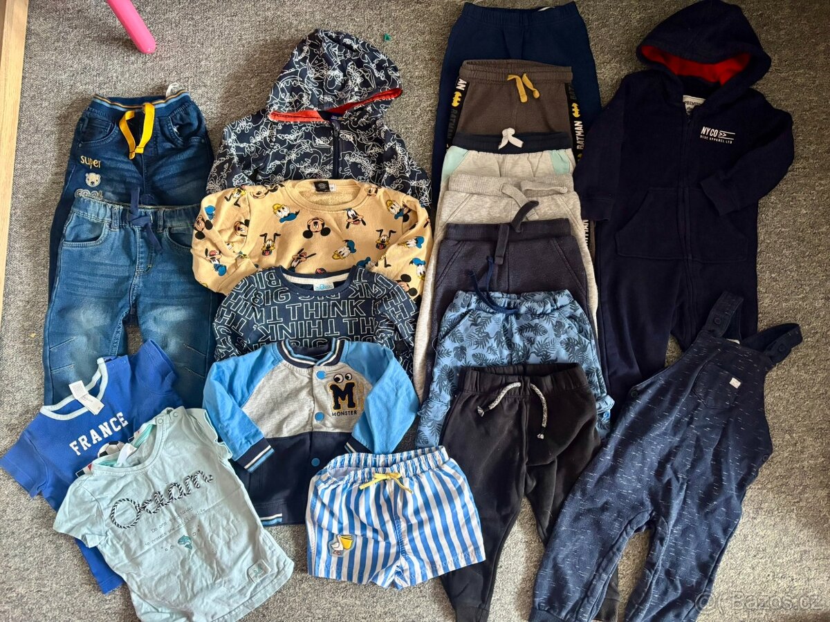 Balík oblečení kluk 86