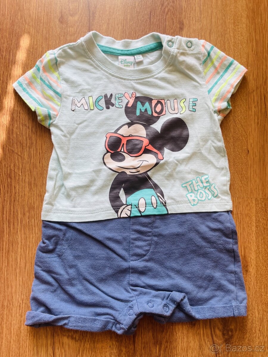 Dětský krátký overal, vel. 68 (Disney baby)