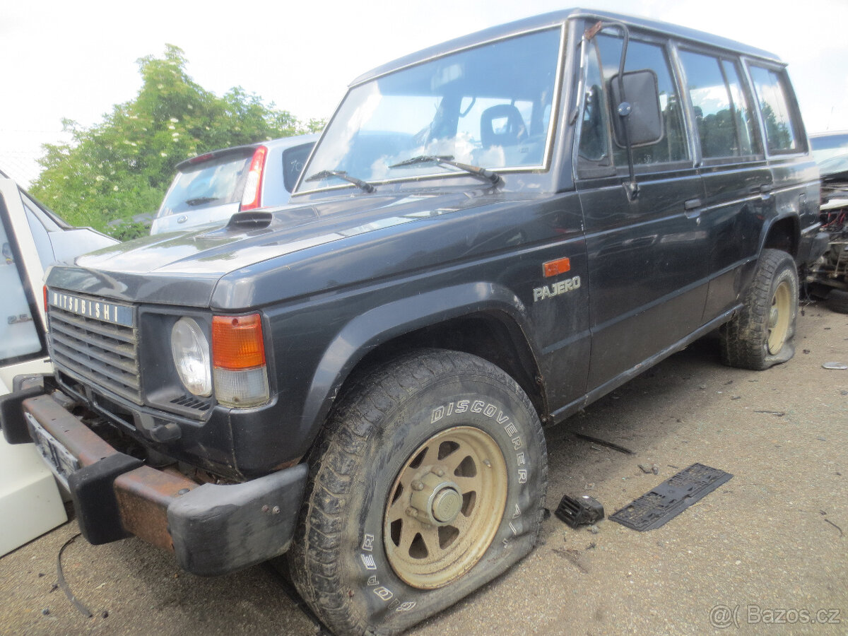 MITSUBISHI PAJERO 1991 TYP 4D56- 2.5 NAFTA 64 KW díly