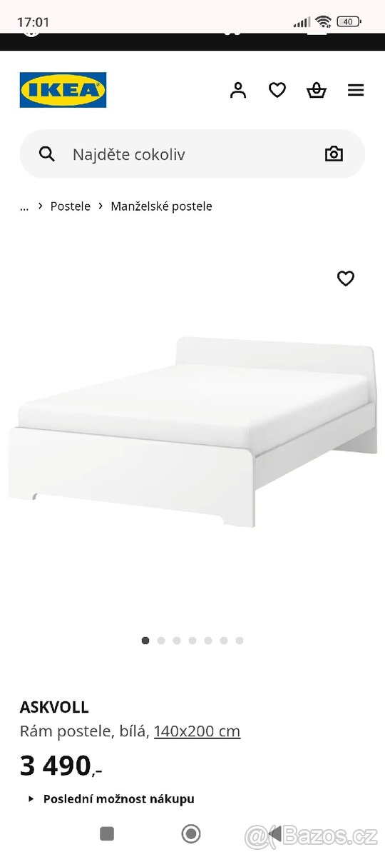 Postel IKEA Askvol
