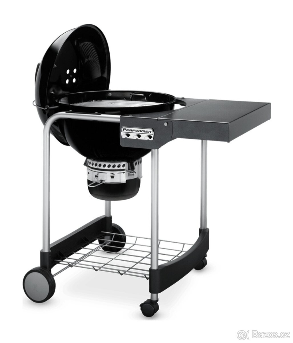 Weber Gril Performer GBS, 57cm, černý, na dřevěné uhlí