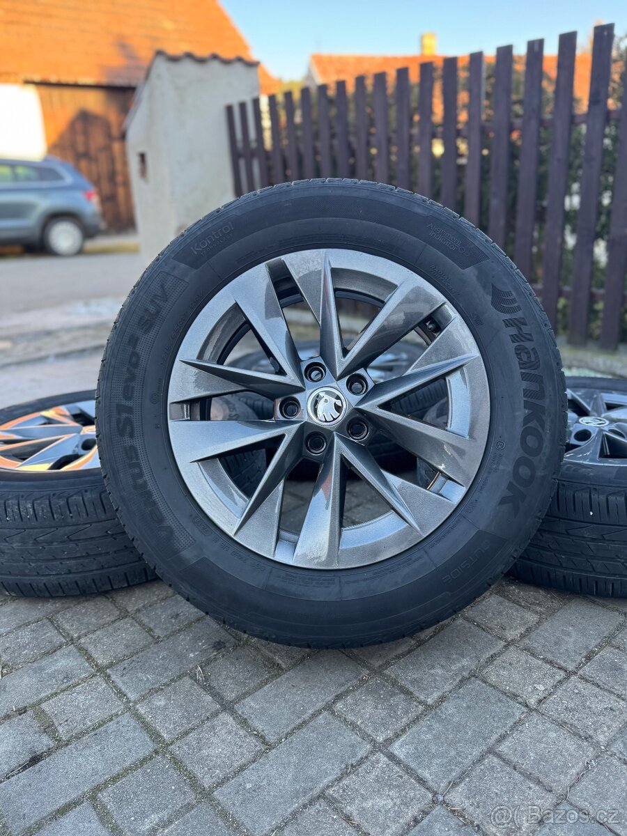ORIGINÁL Alu Škoda ROTARE R17, 5x112 - LETNÍ
