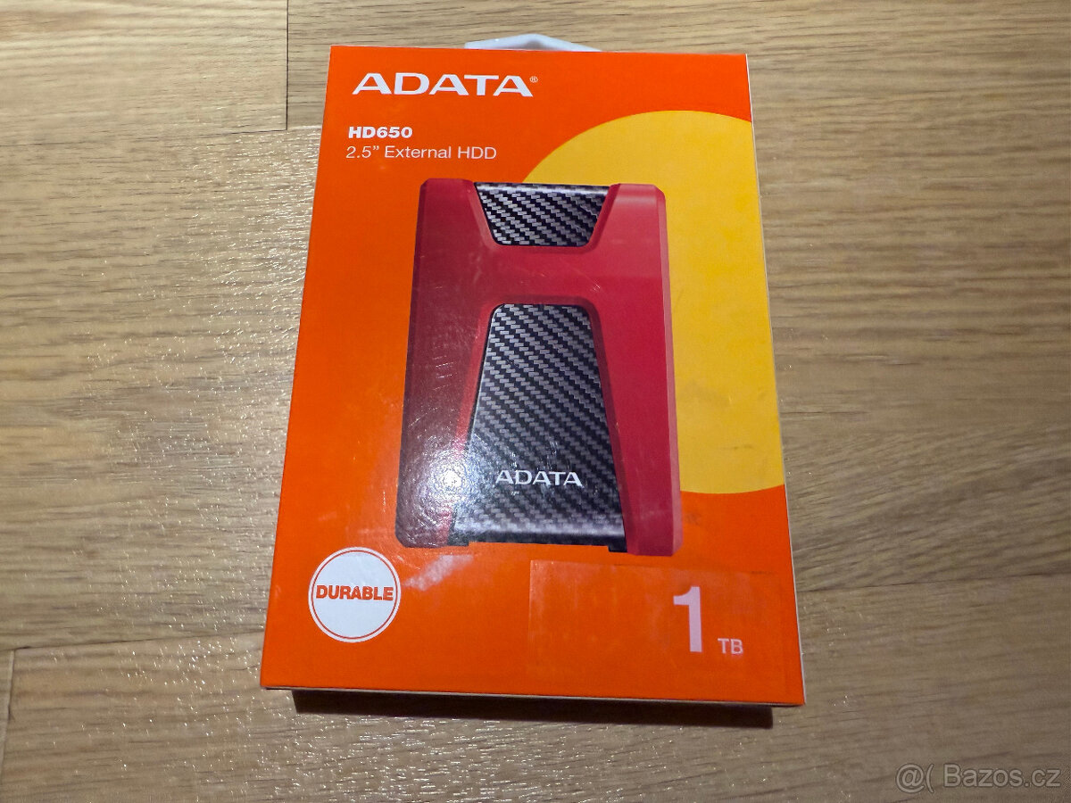ADATA HD650 1TB HDD / USB 3.2 Gen 1 (USB 3.0)