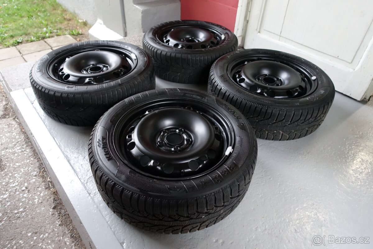ŠKODA FÁBIA komplet.zimní kola ET 43 "15" 8mm