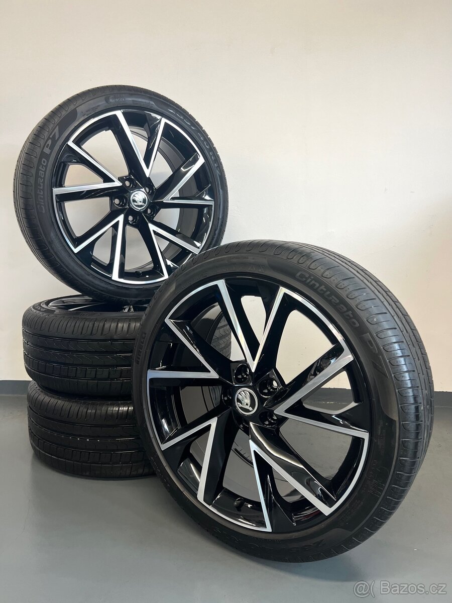 ☀️ Letní Alu kola Vega, Škoda Superb 3 Sportline, 5x112 r19