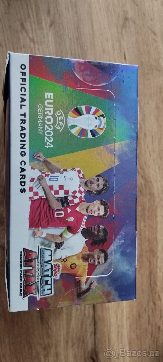 Fotbalové boxy Match attax EURO 2024 - 5 kusů