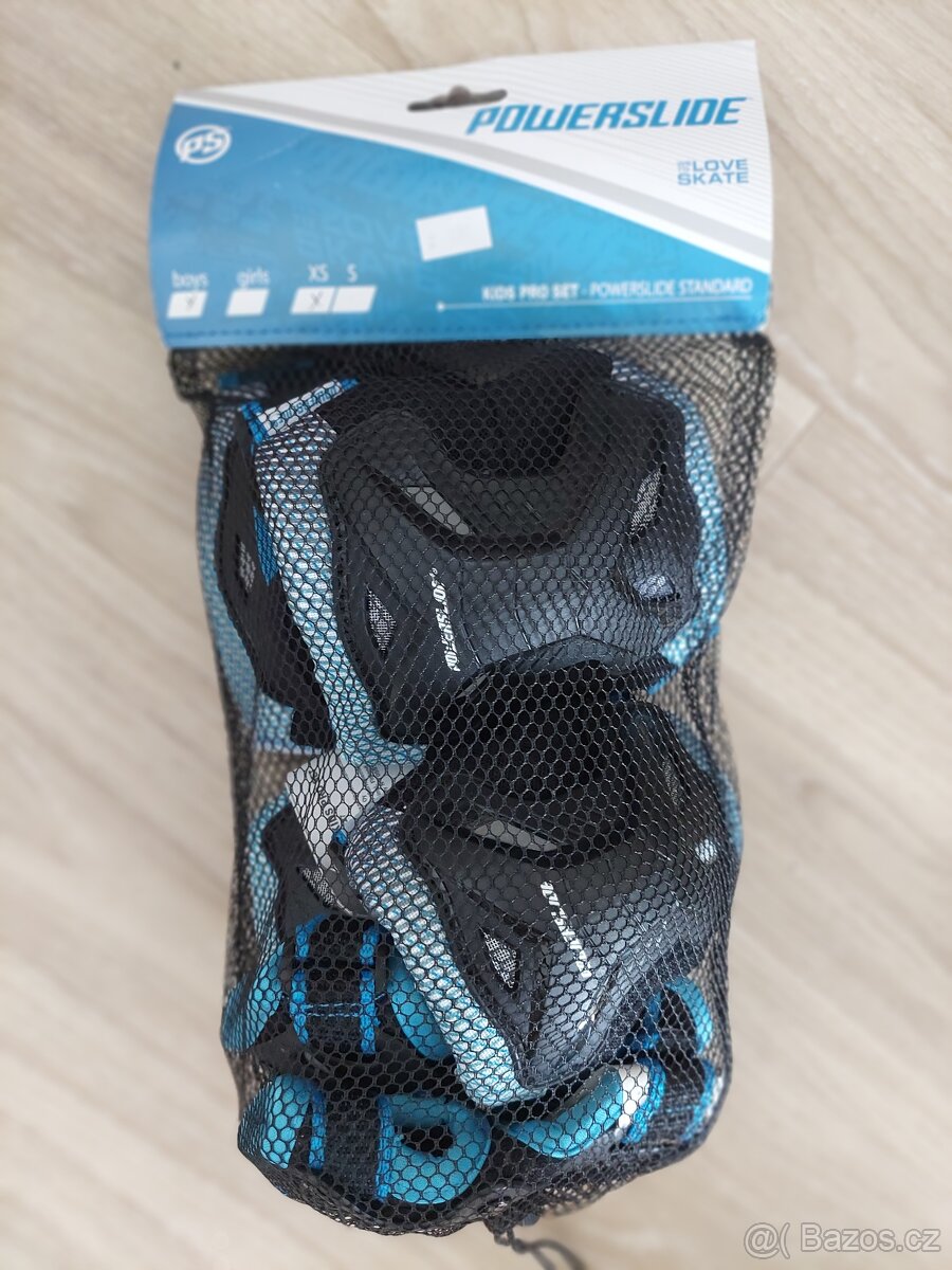 Dětské chrániče kolena + lokty + ruce Powerslide - NOVÉ