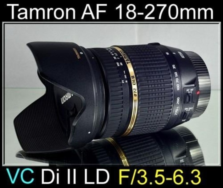 pro Canon - Tamron AF 18-270mm F/3.5-6.3 Di II VC