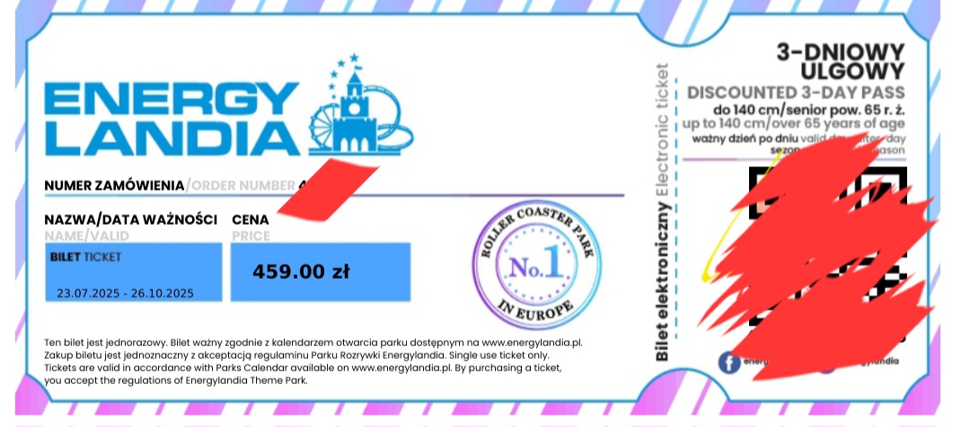 Energylandia na 3 dny