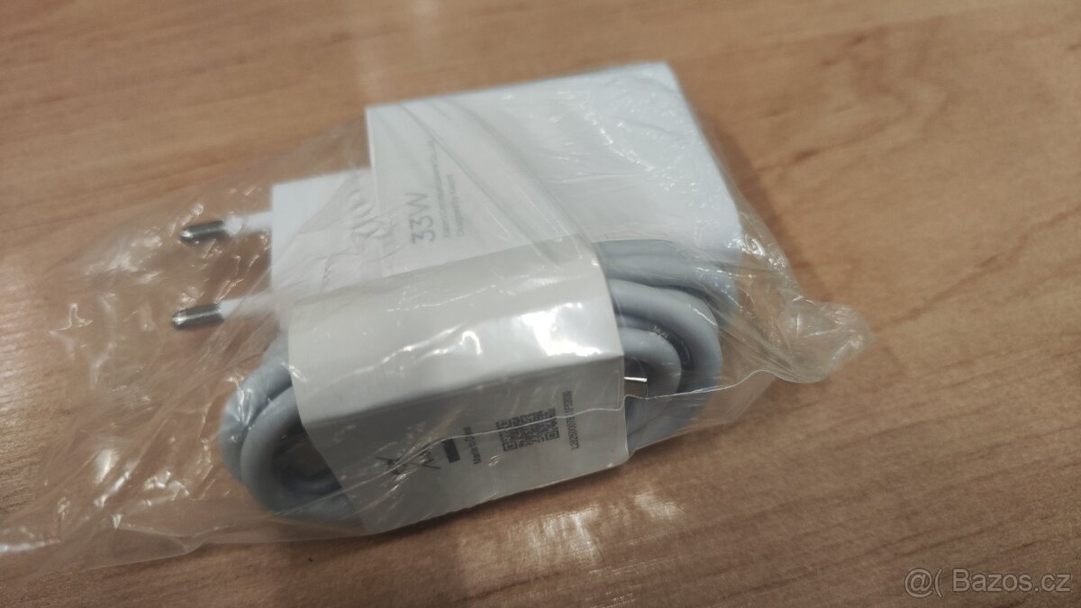 Nová orig. nabíječka Xiaomi 33W