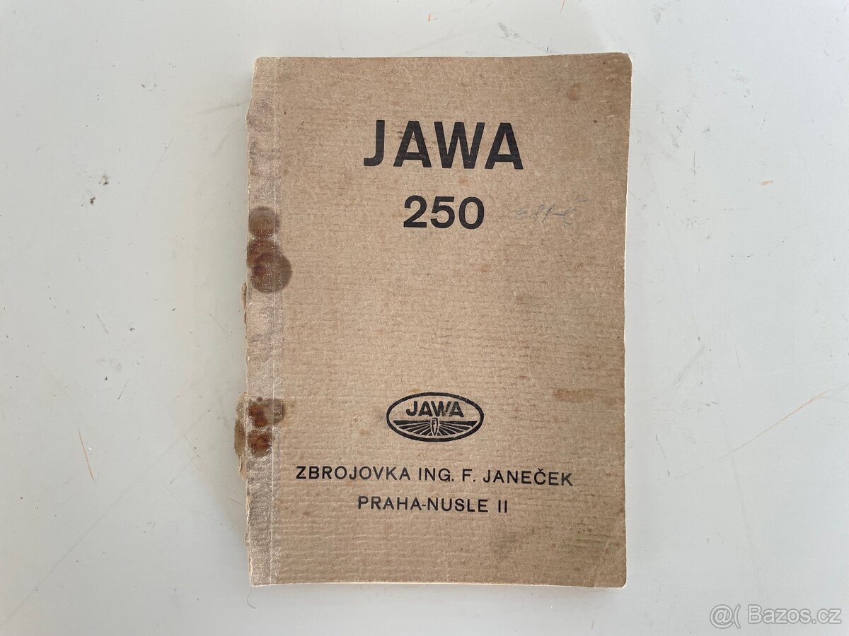 Jawa 250 Special - příručka