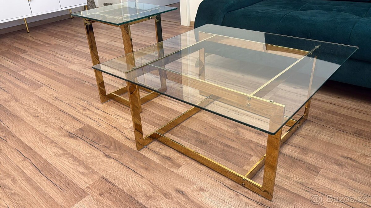 Set stolíkov CRYSTAL – konferenčný a odkladací