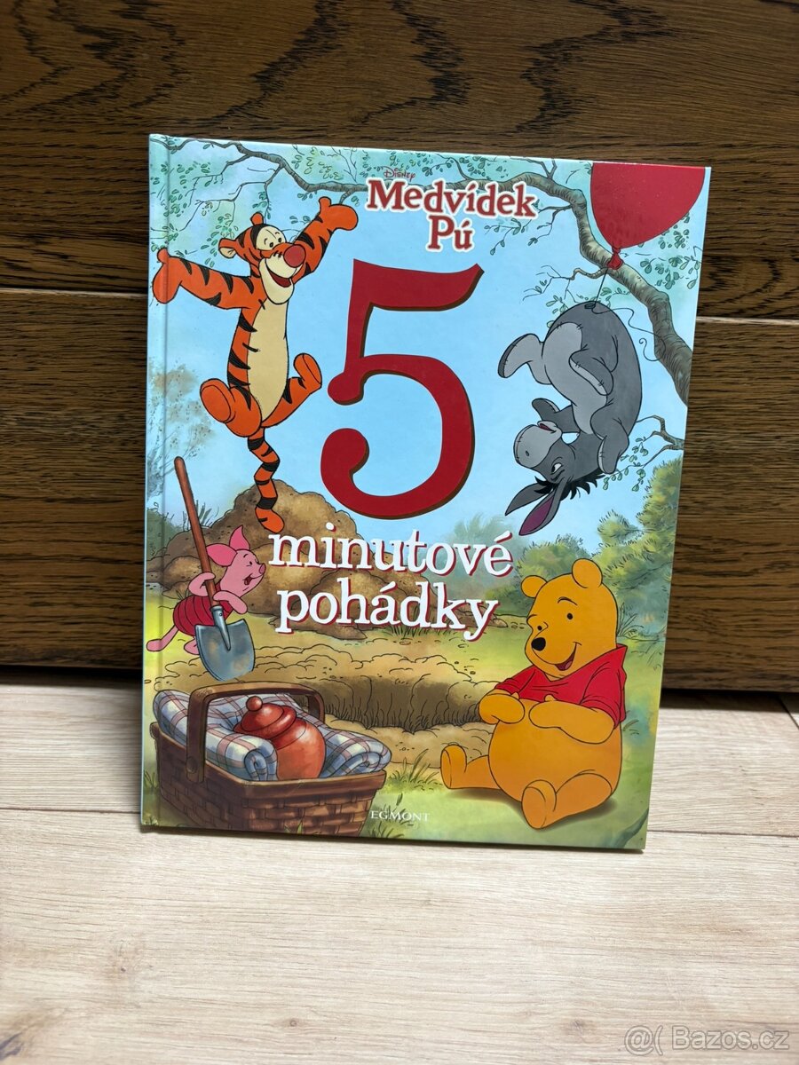 Kniha 5ti minutove pohadky medvidek Pu