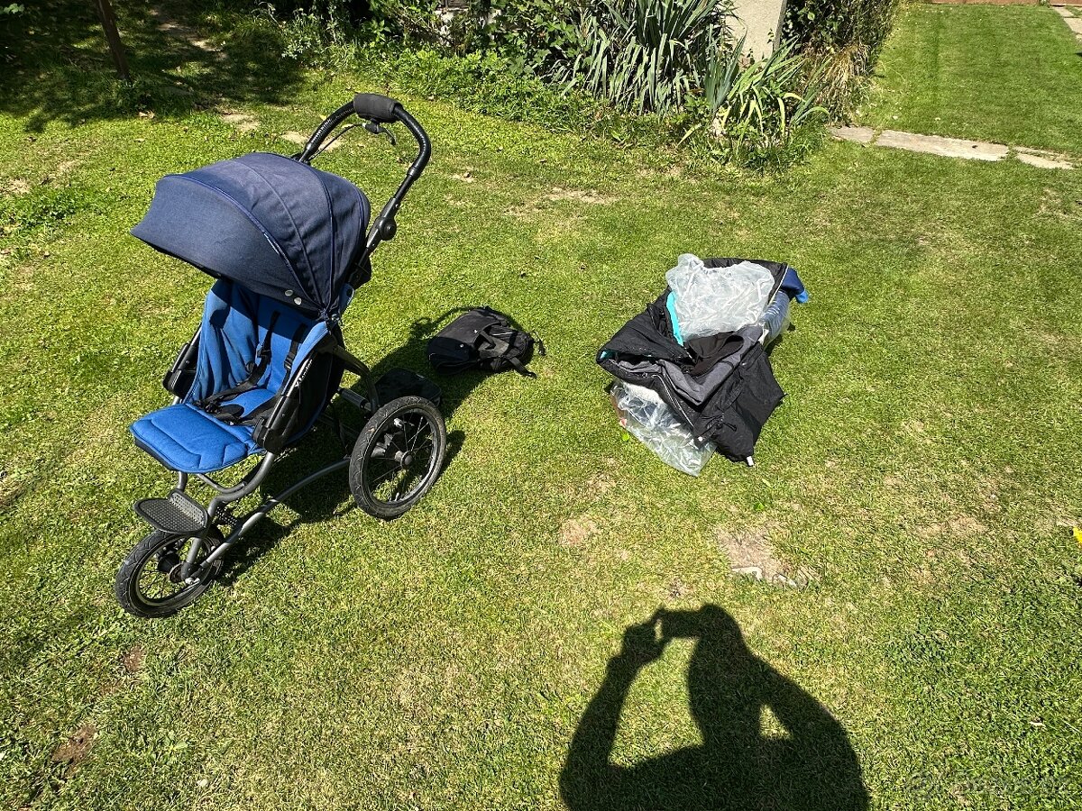 Prodám sportovní kočárek X-Lander X-Run + bohaté příslušenst