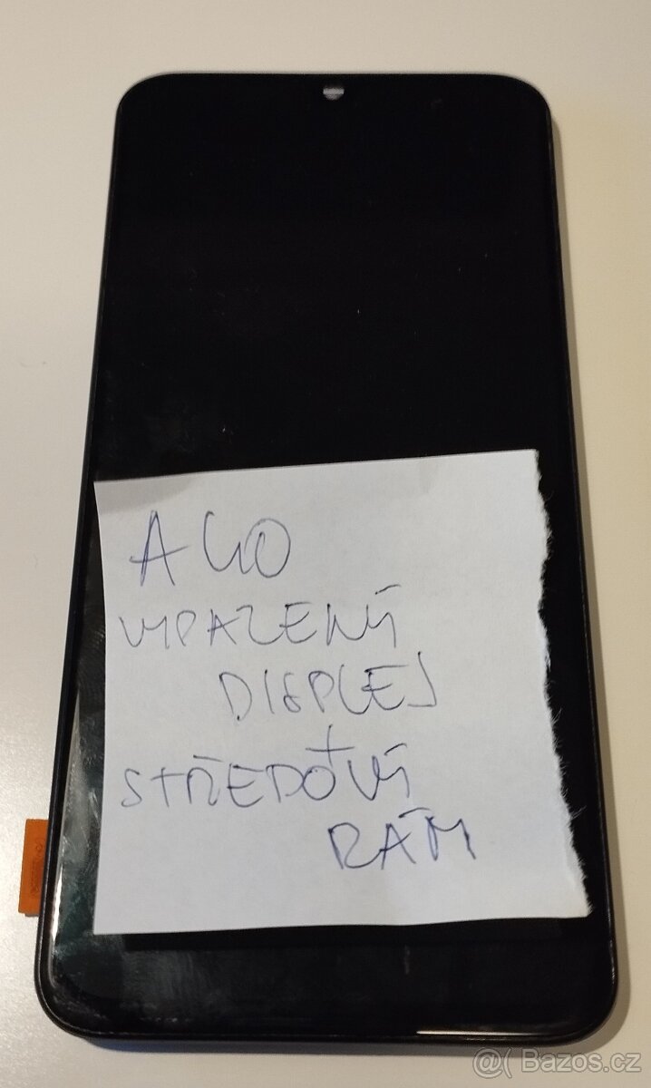 Prodám přední rám + vypálený displej pro Samsung Galaxy A40