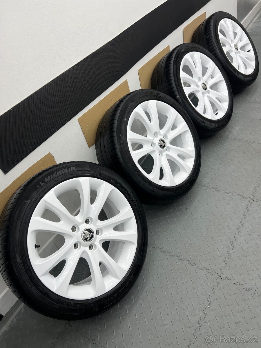 Originál Škoda Alu Trifid R17 5x112 NOVÝ KOMAXIT