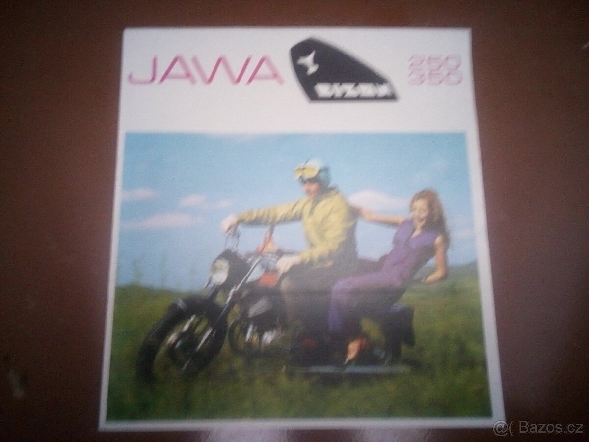 Jawa Bizon-originální prospekt