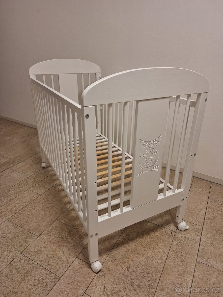 dětská postýlka Puppolina s matrací Träumeland