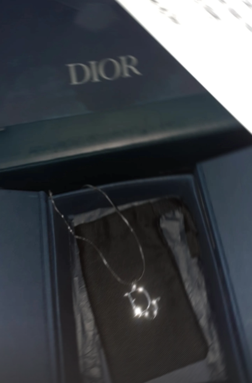 Dior Oblique Pendant Necklace