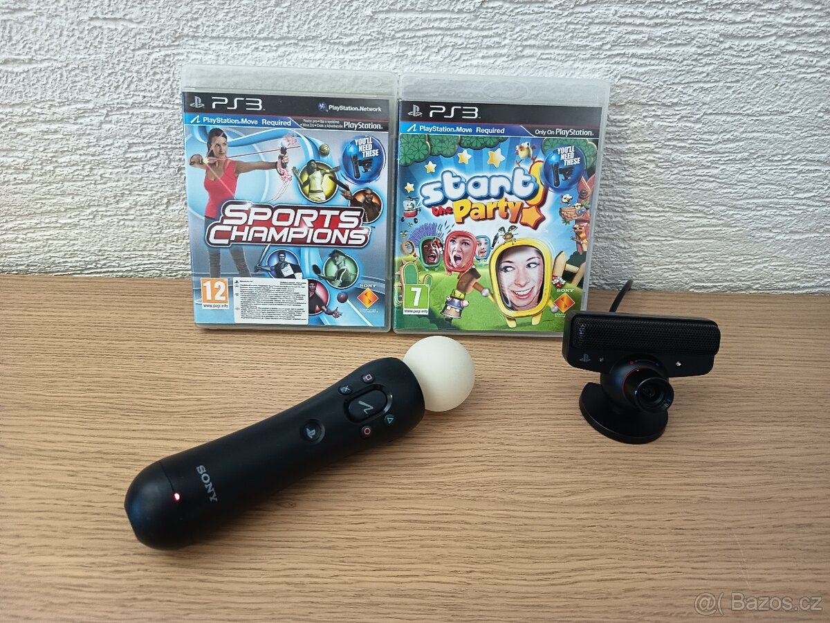 PS MOVE - Pohybová sada na Ps3
