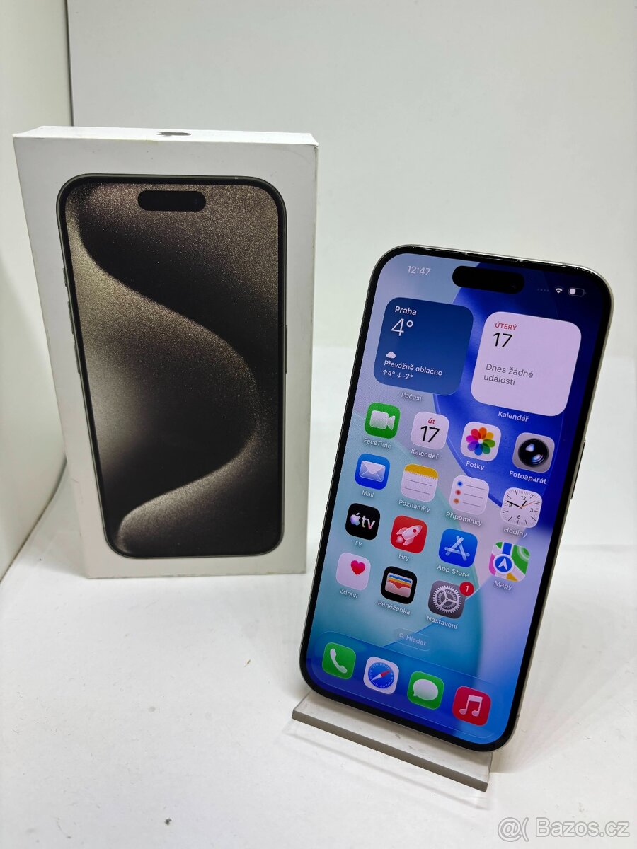 Apple iPhone 15 Pro 128GB natural titanium
