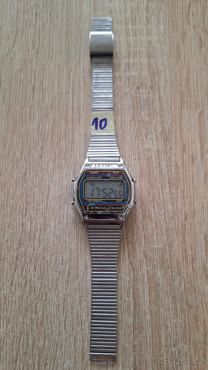 Retro pánské digitálky Levis 16 melodií