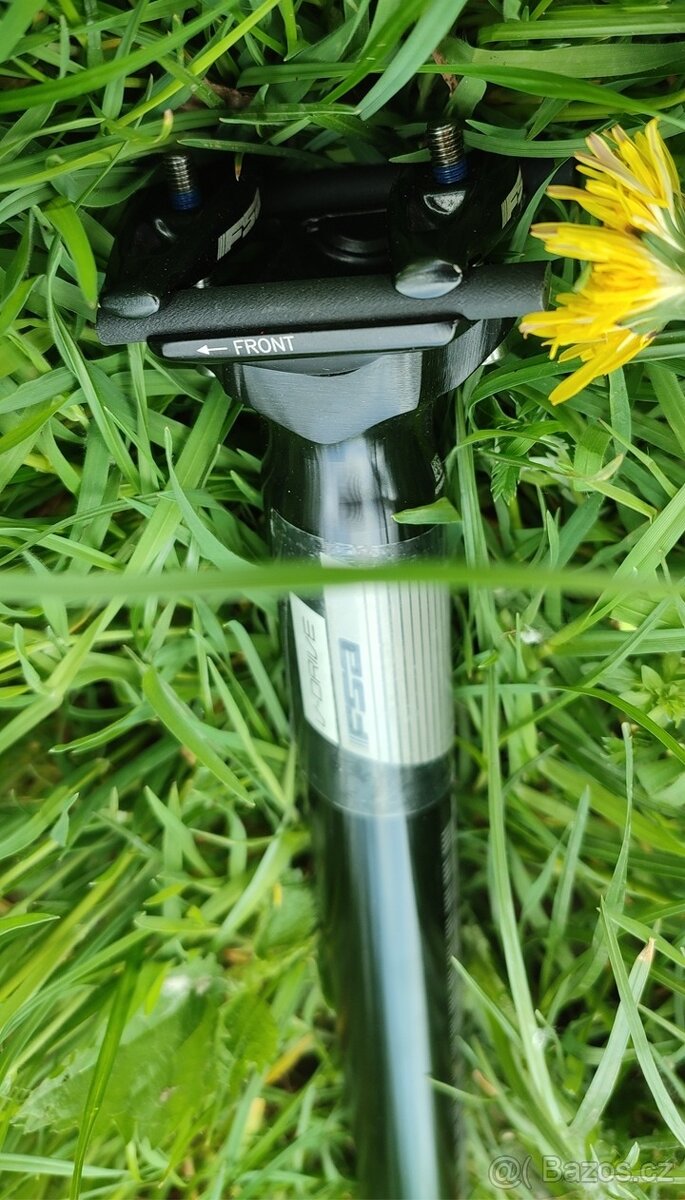 FSA V-Drive sedlovka 31,6 mm, 400 mm vysoká, černá