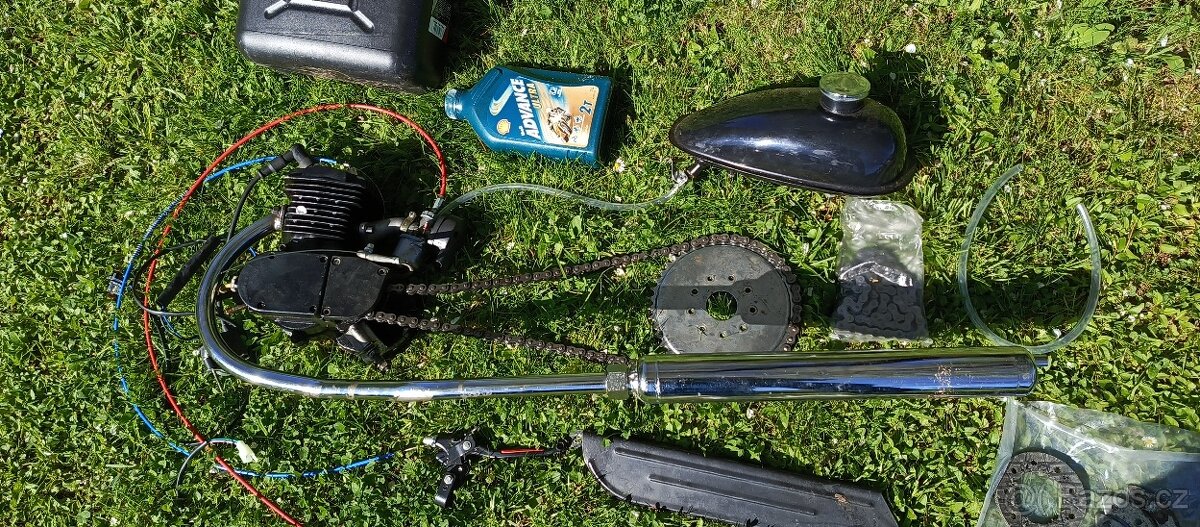 Prodám pomocný spalovací motor 80ccm.