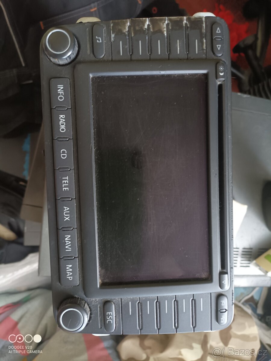 Navigace rádio originál Škoda Octavia 2
