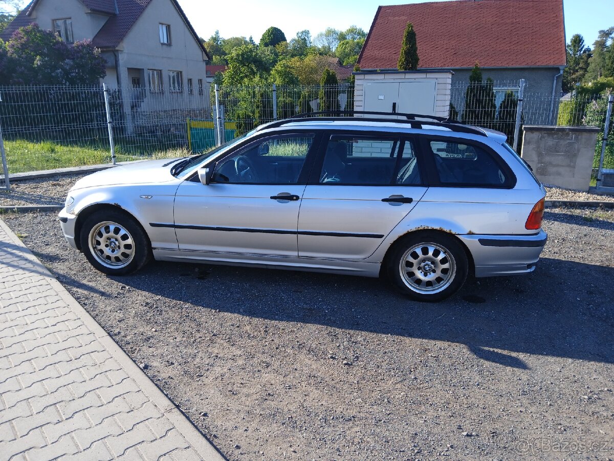 Bmw e46 320d touring, 110kw, 6 rychlosti, FL