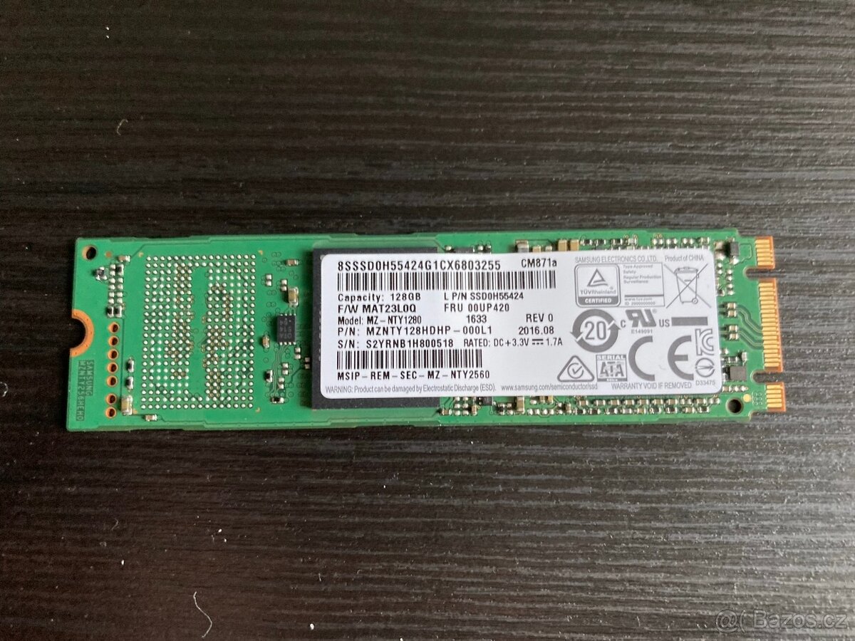 SSD disk M.2 Samsung 128GB SATA III