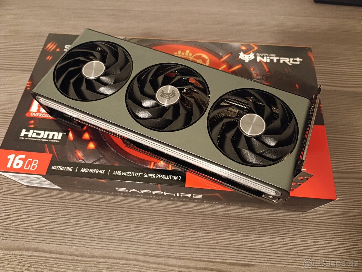 SAPPHIRE NITRO+ Radeon RX 7800 XT GAMING OC 16GB