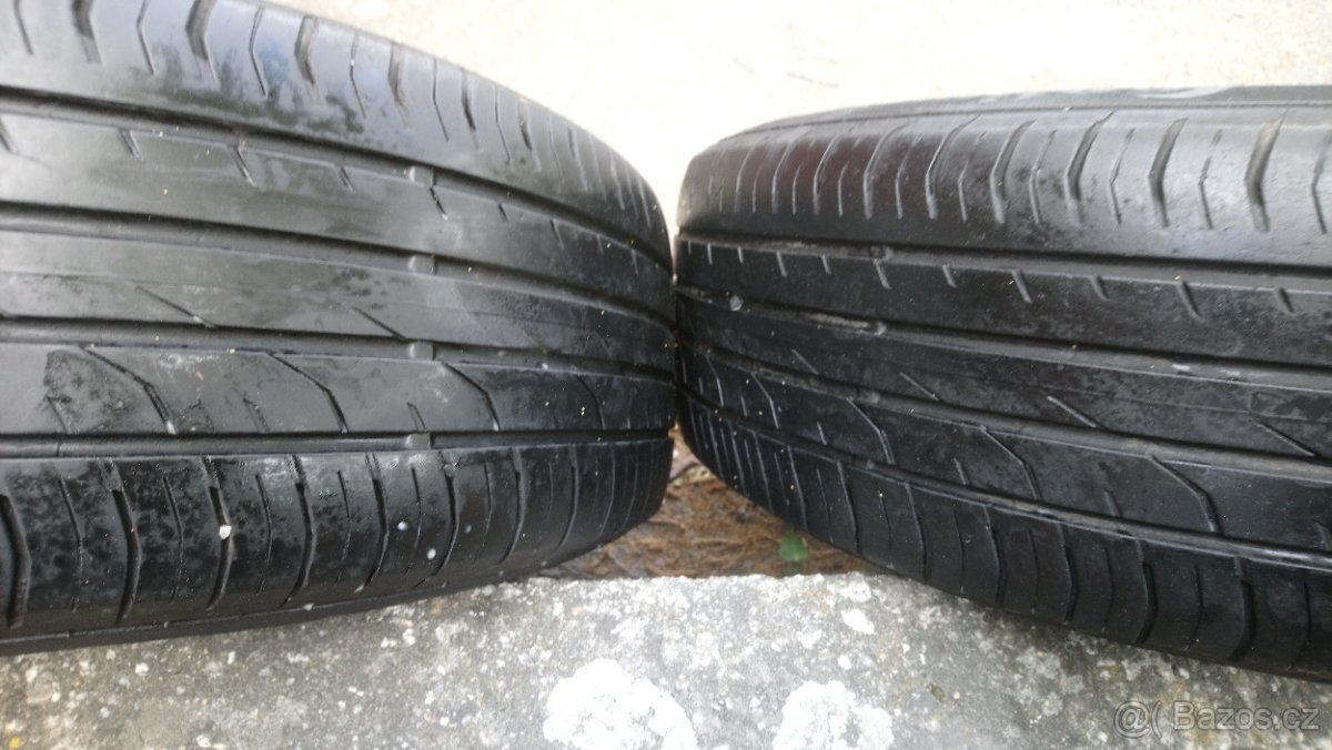 pneu 215/60 r16, continental, vhodné třeba na škoda yeti....