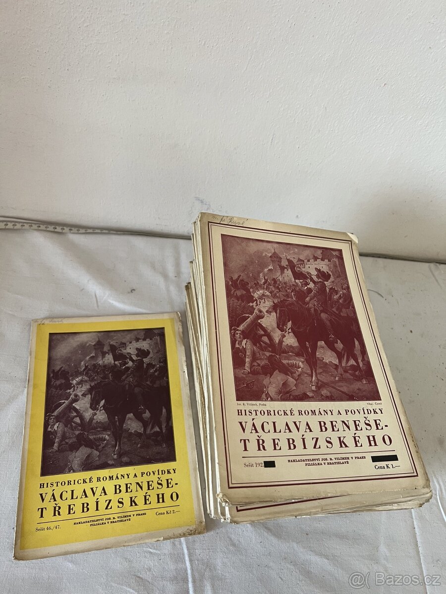 historické romány a povídky