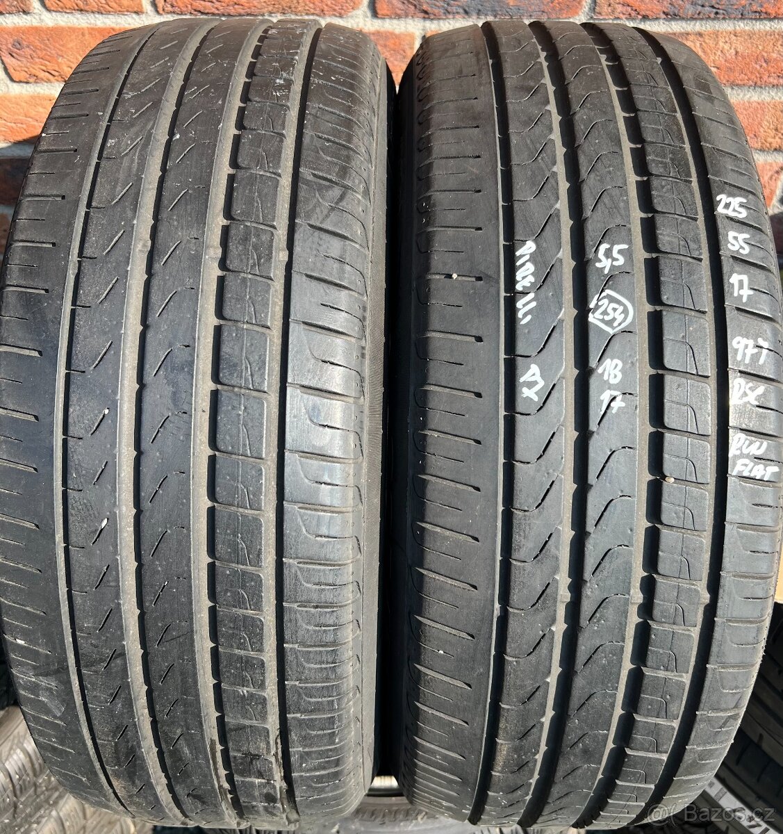 225/55 R17 97Y RSC RunFlat letní pneu Pirelli P7 (1817)