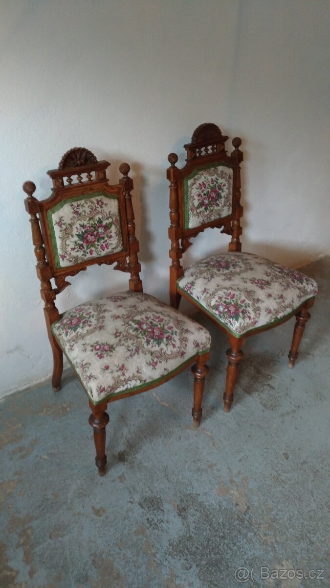 Starožitné židle- kolem 1850