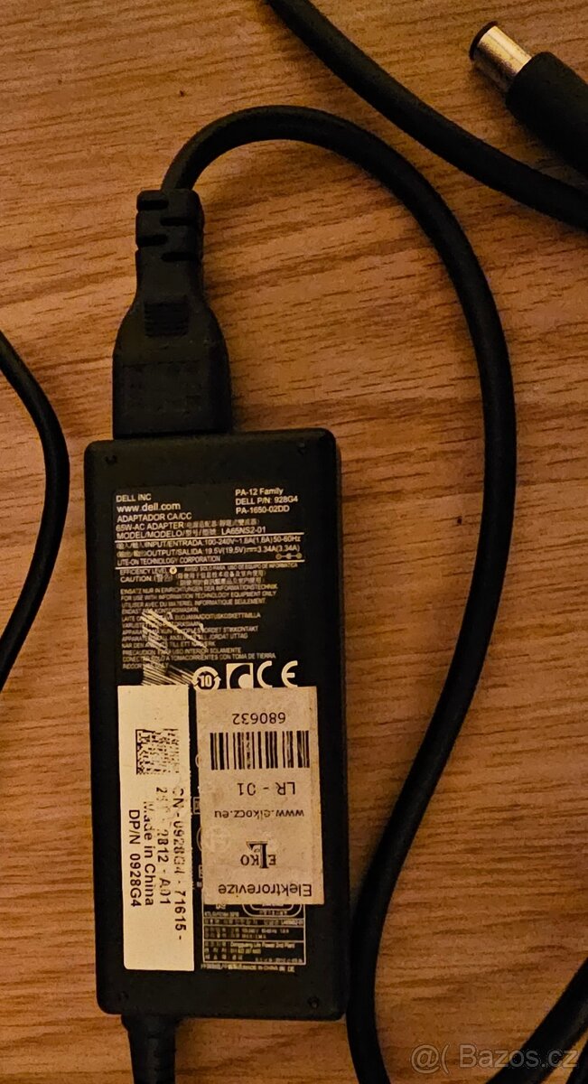 zdroj Dell PA-12-65W kulatý konektor