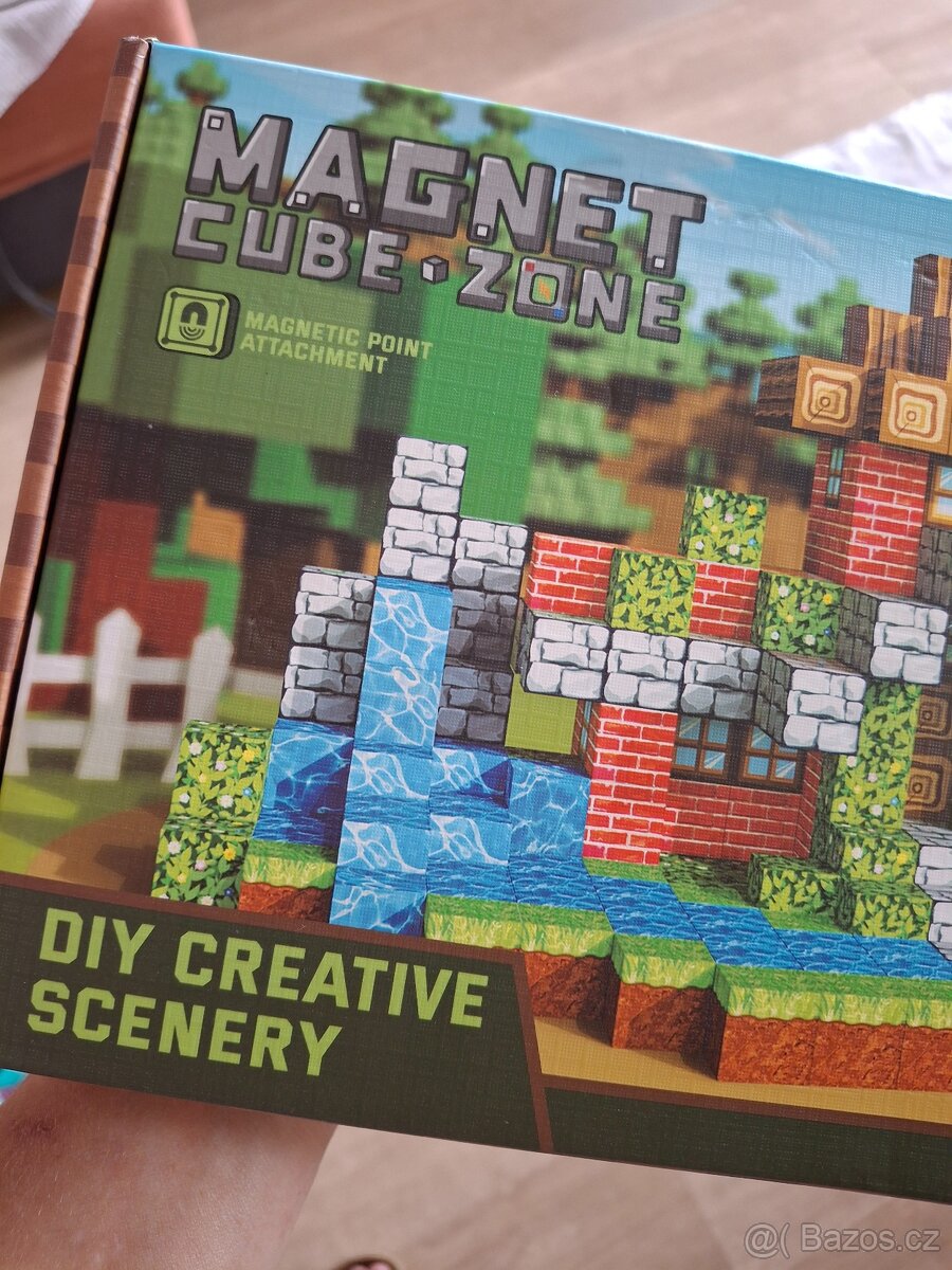 Minecraft magnetická stavebnice