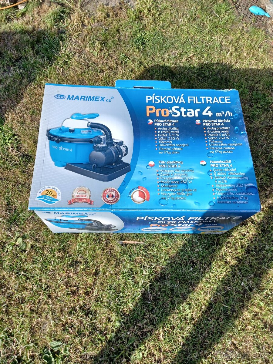 Písková filtrace Prostar 4