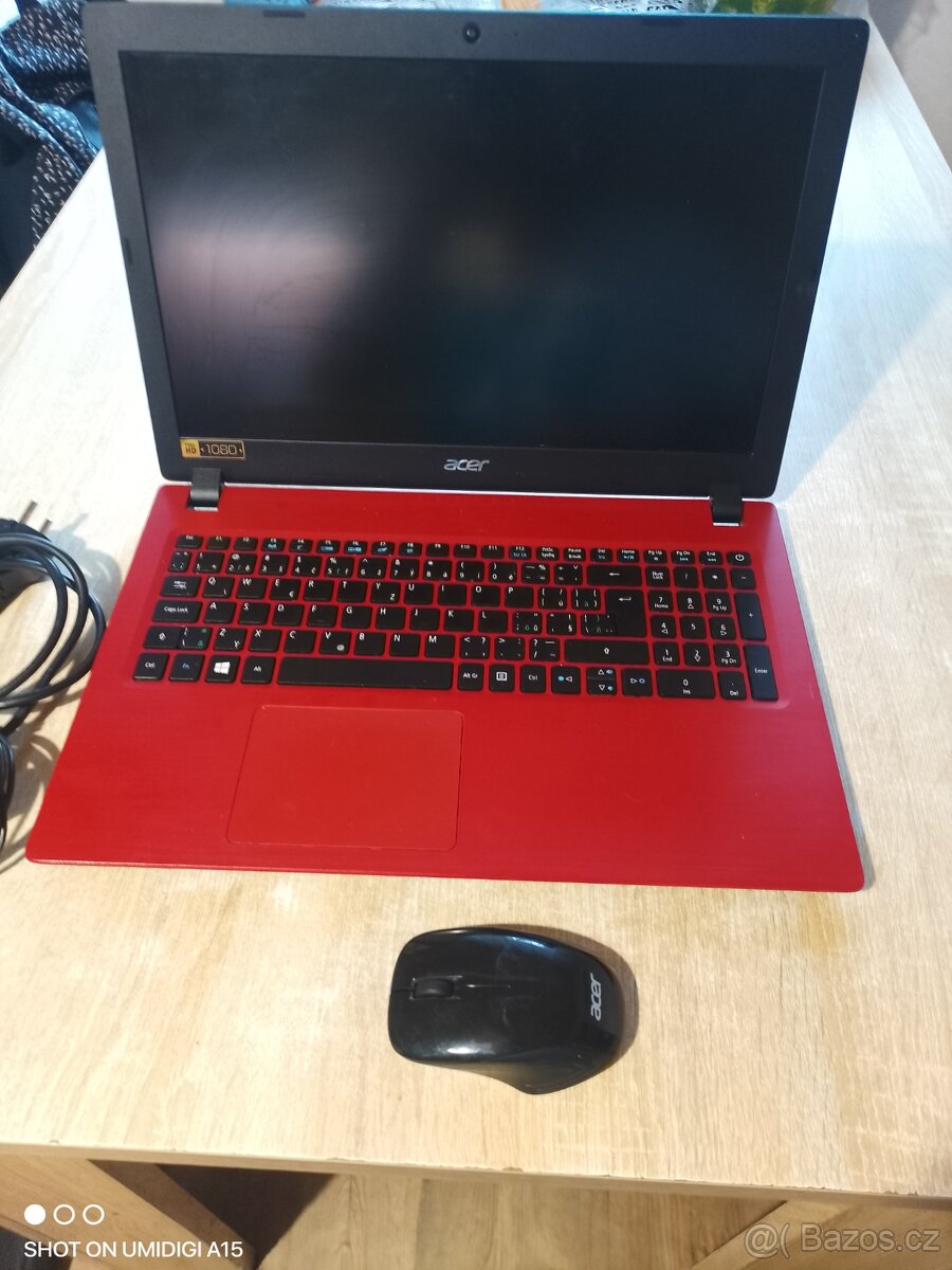 Notebook Acer Aspire 3 (A315-58) (NX.AL0EC.00L) červený
