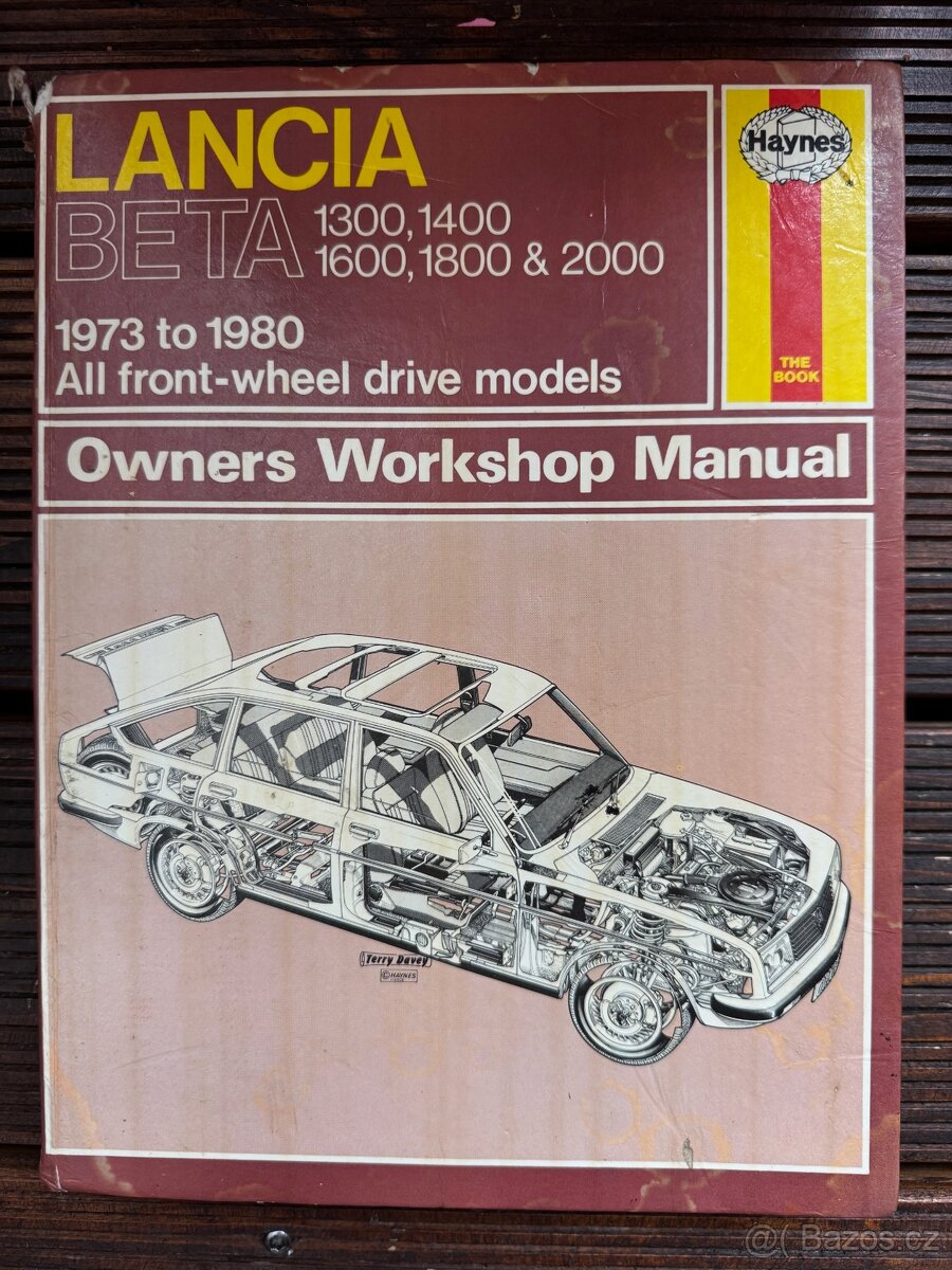 LANCIA BETA originální montážní manual servisní příručka